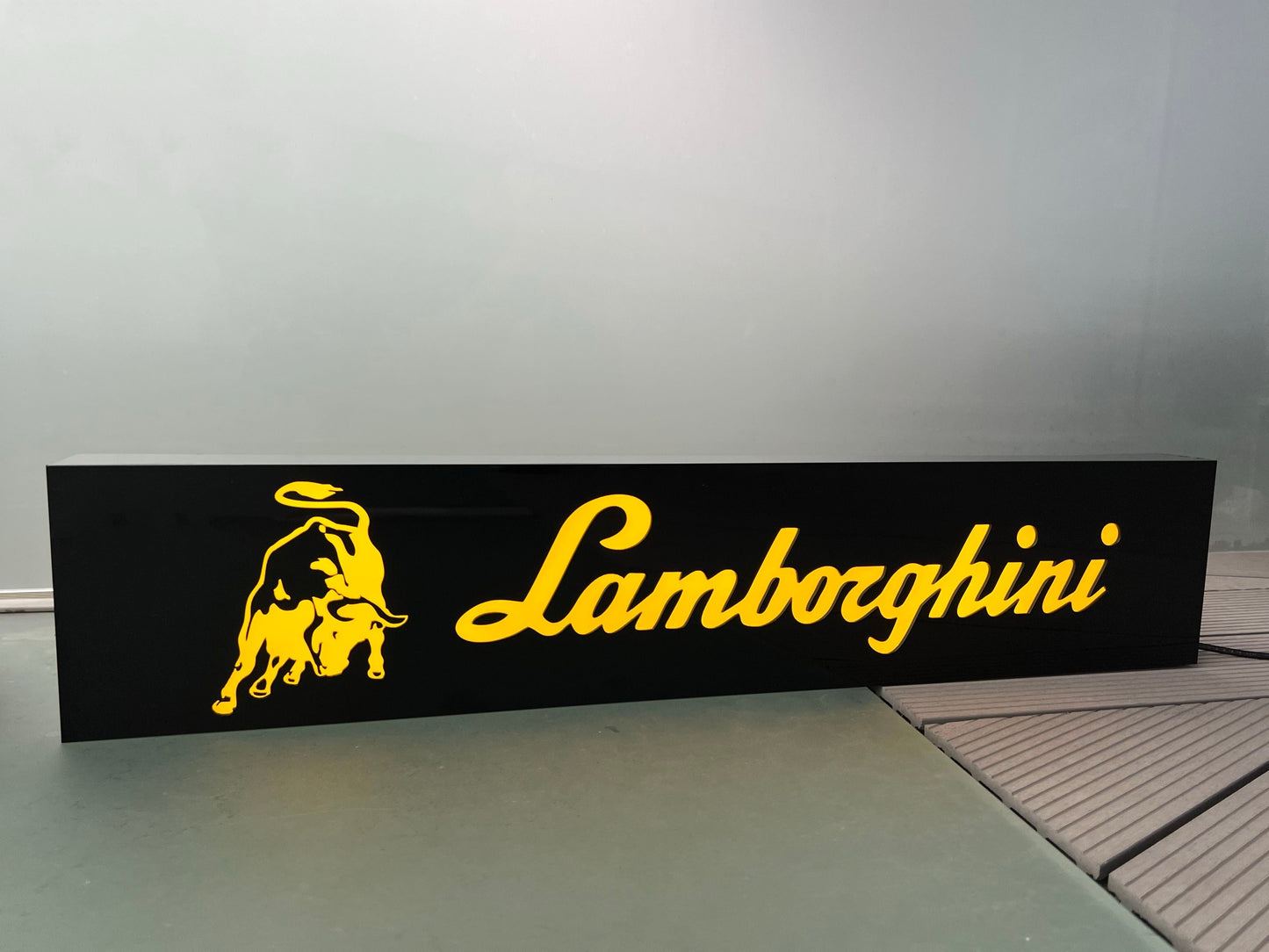 Lamborghini Illuminated Sign