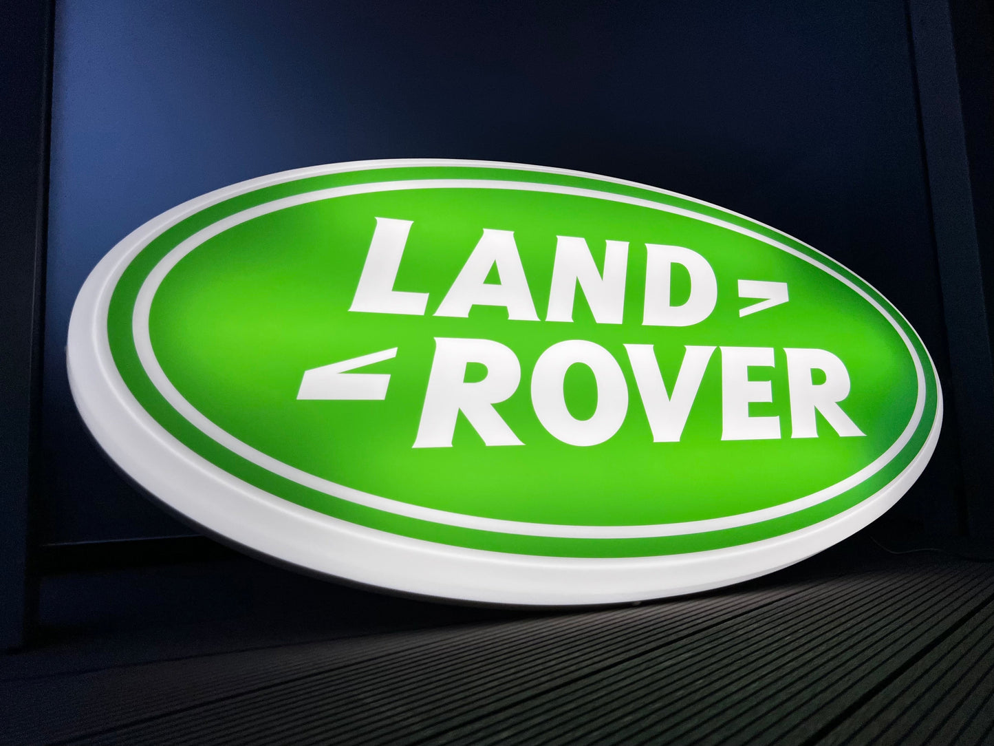 Land Rover Illuminated Logo Sign