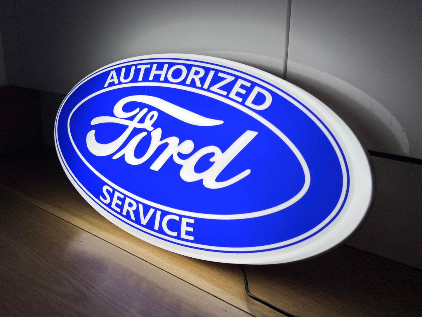 Ford Service Illuminated Logo Sign