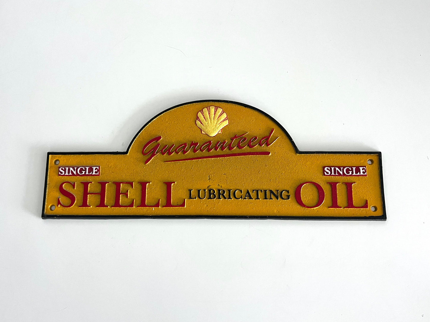 Shell Lubricant Metal Sign