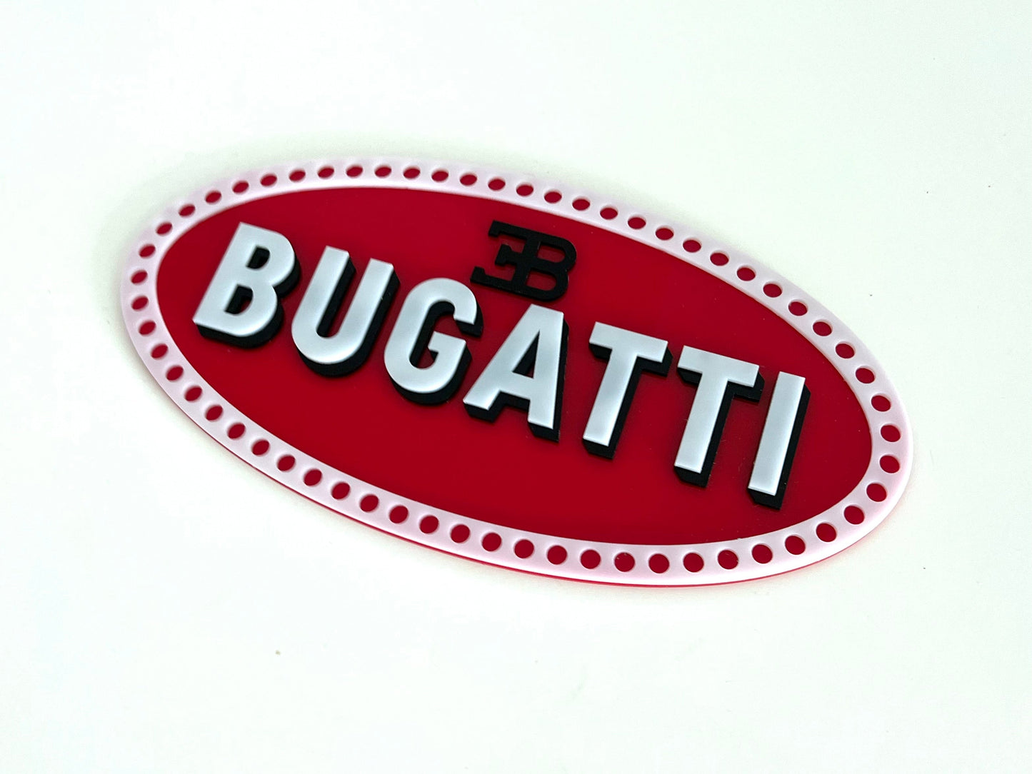 Bugatti Acrylic Logo Sign