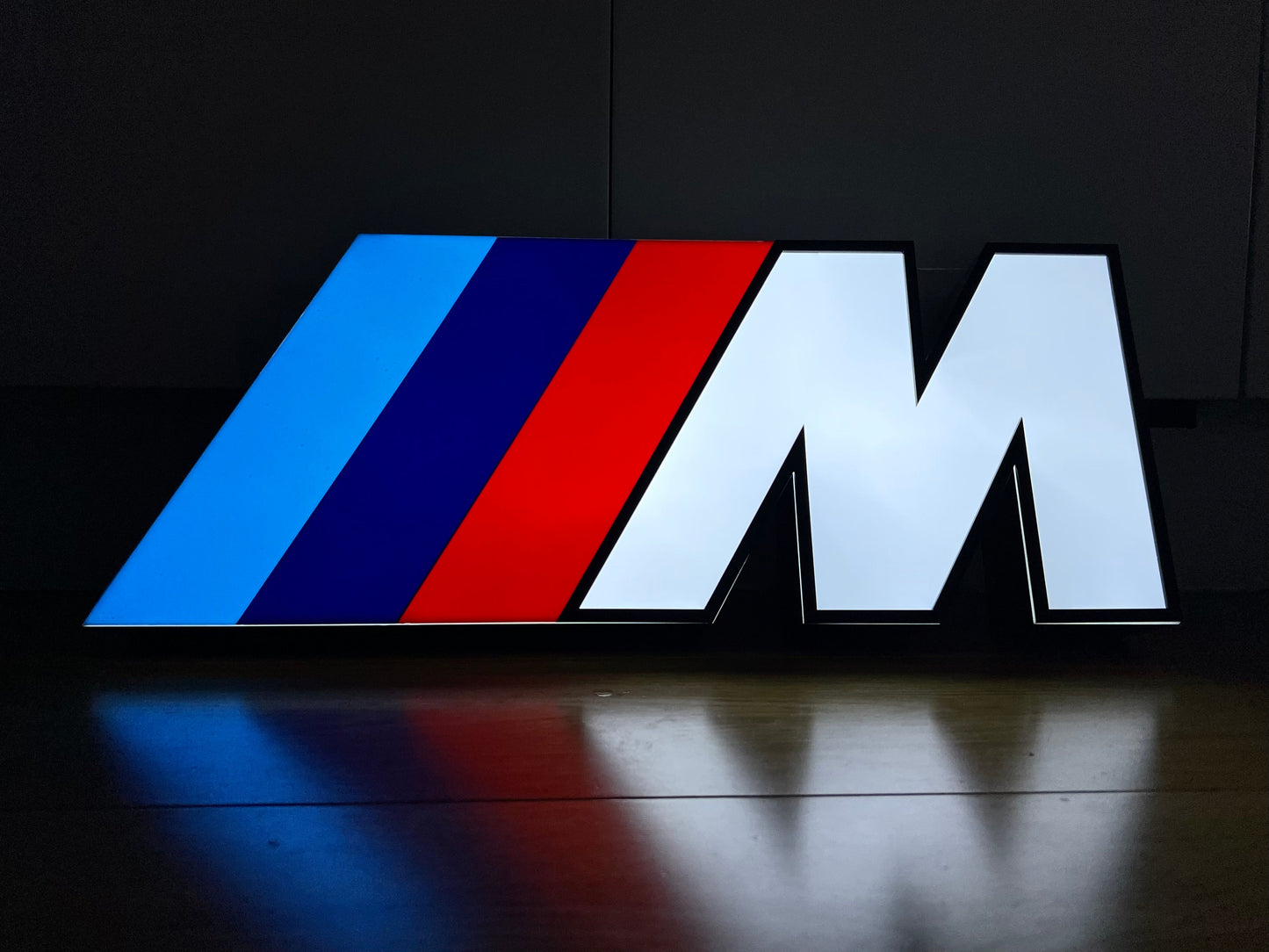 BMW M Power Illuminated Logo Sign