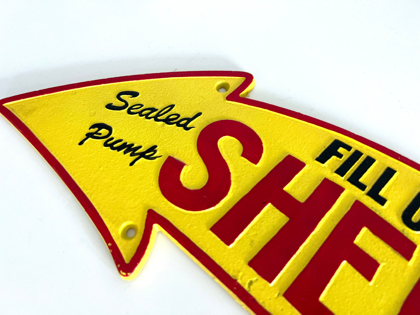 Shell Metal Sign