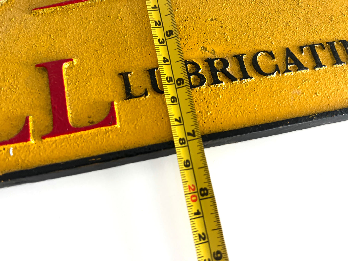 Shell Lubricant Metal Sign