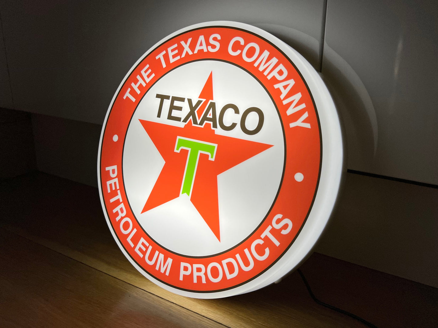 Texaco Illuminated Sign