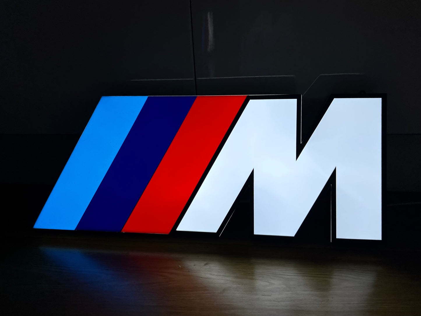 BMW M Power Illuminated Logo Sign