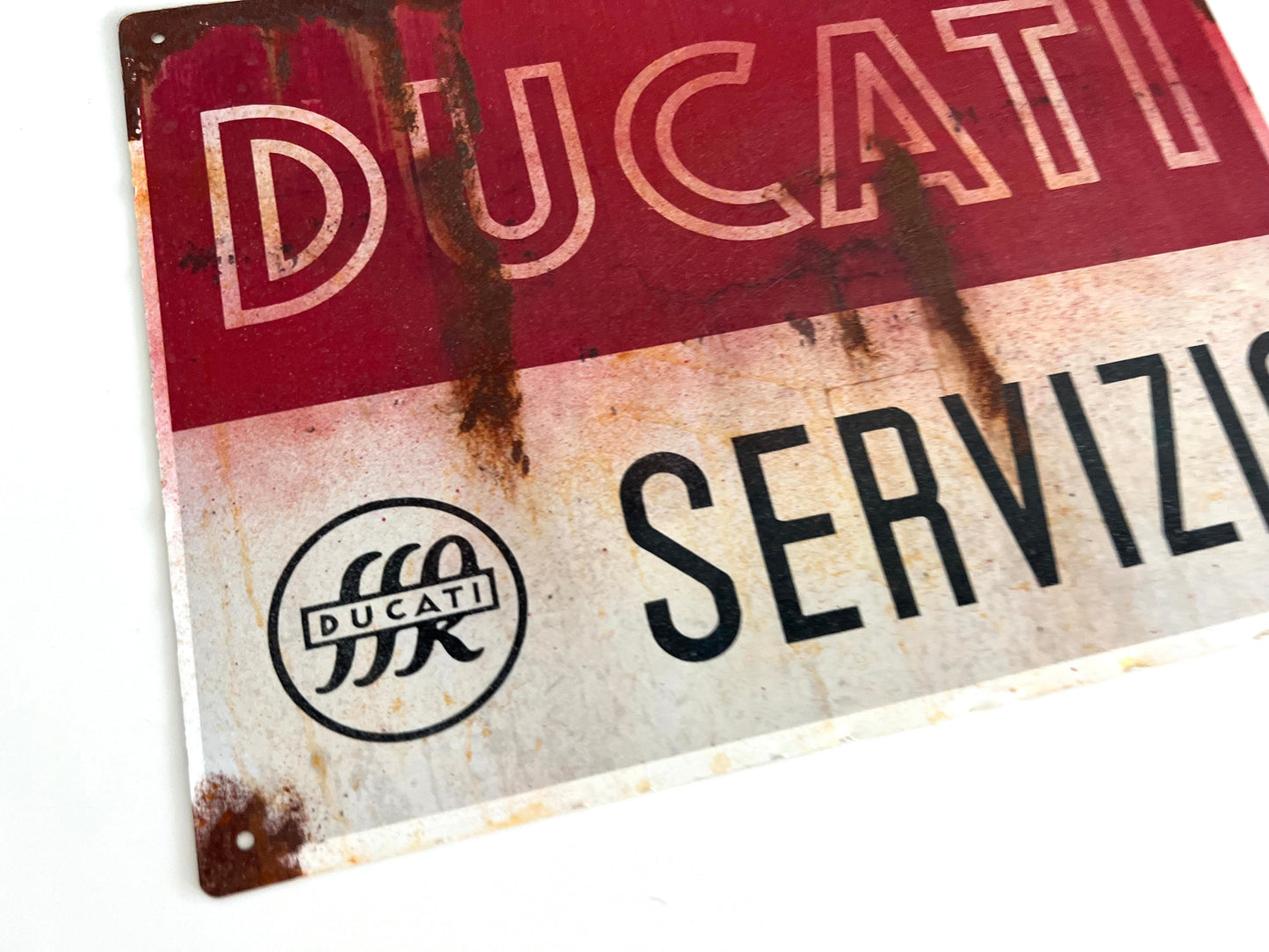 Ducati Vintage Metal Sign