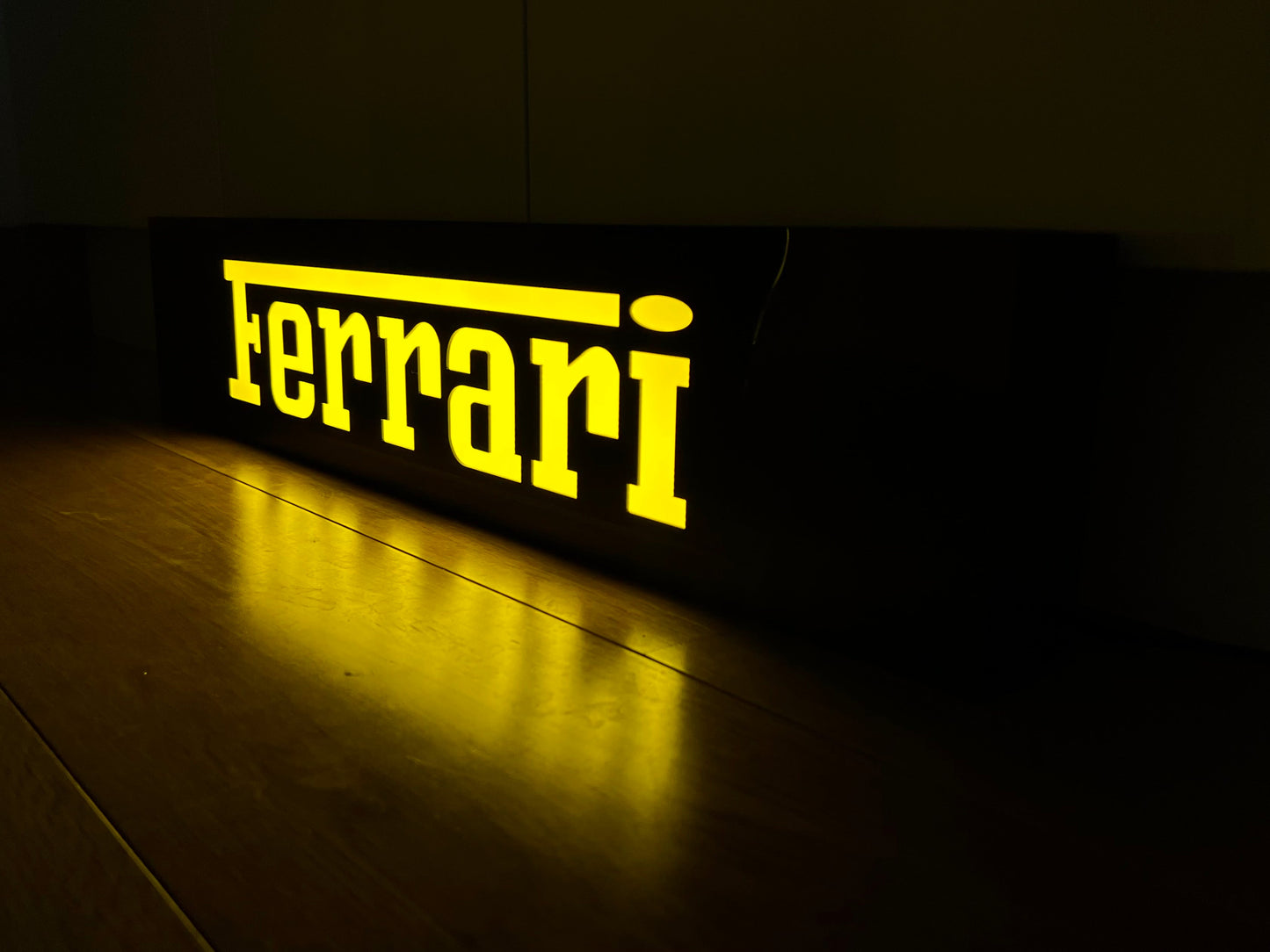 Ferrari Illuminated Sign
