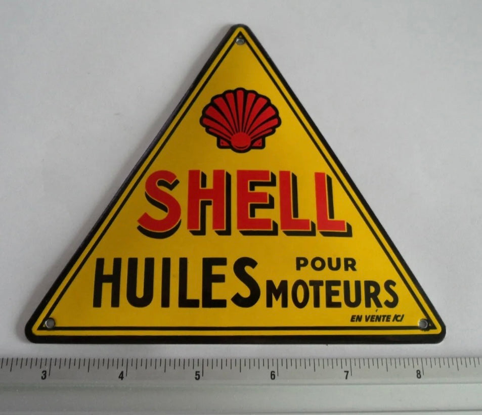 Shell Enamel Sign