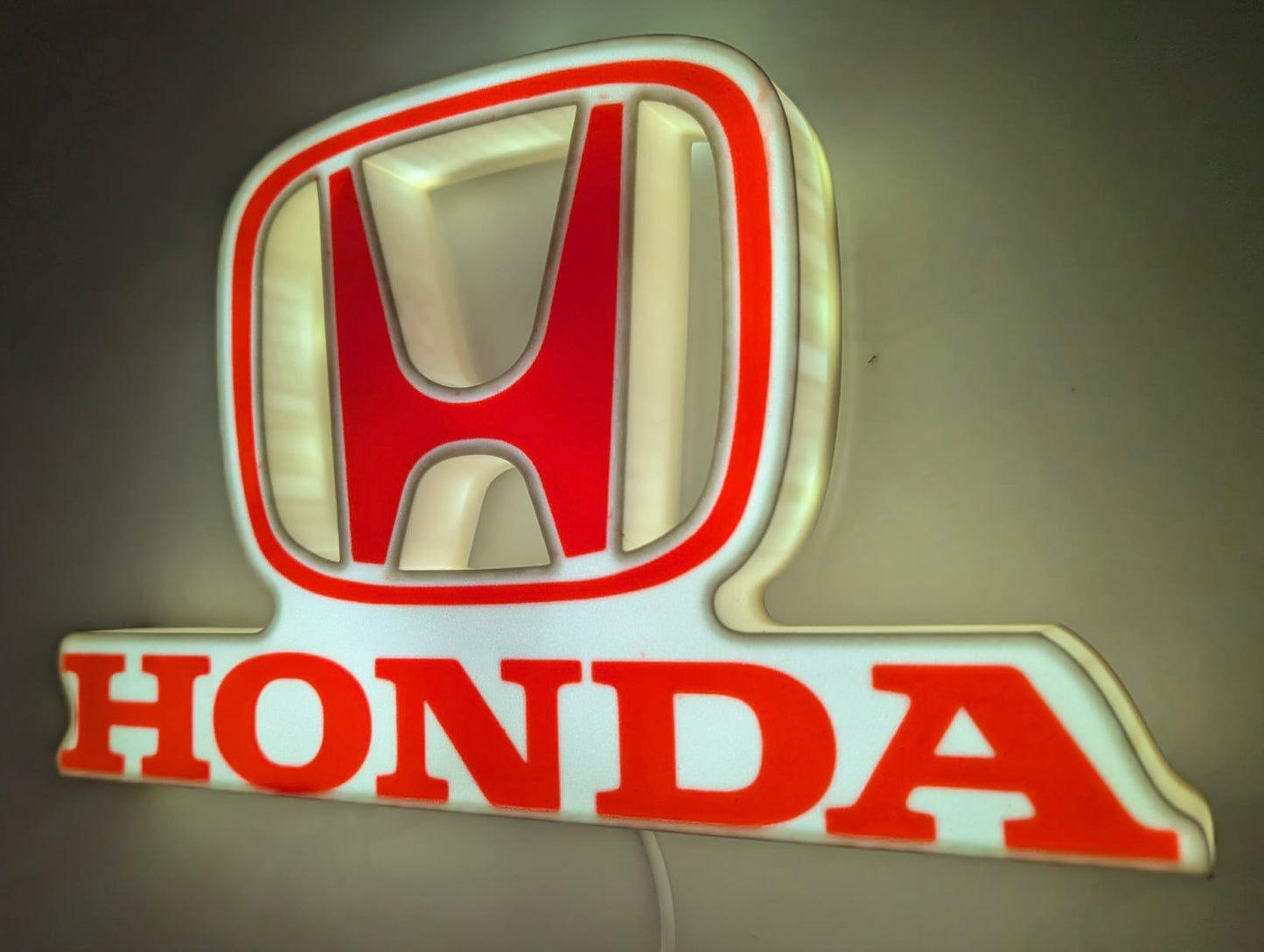 Honda Lightbox Illuminated Logo Sign