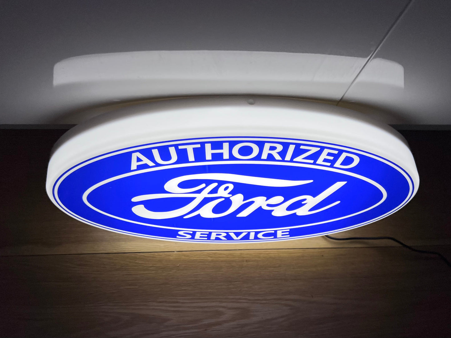 Ford Service Illuminated Logo Sign