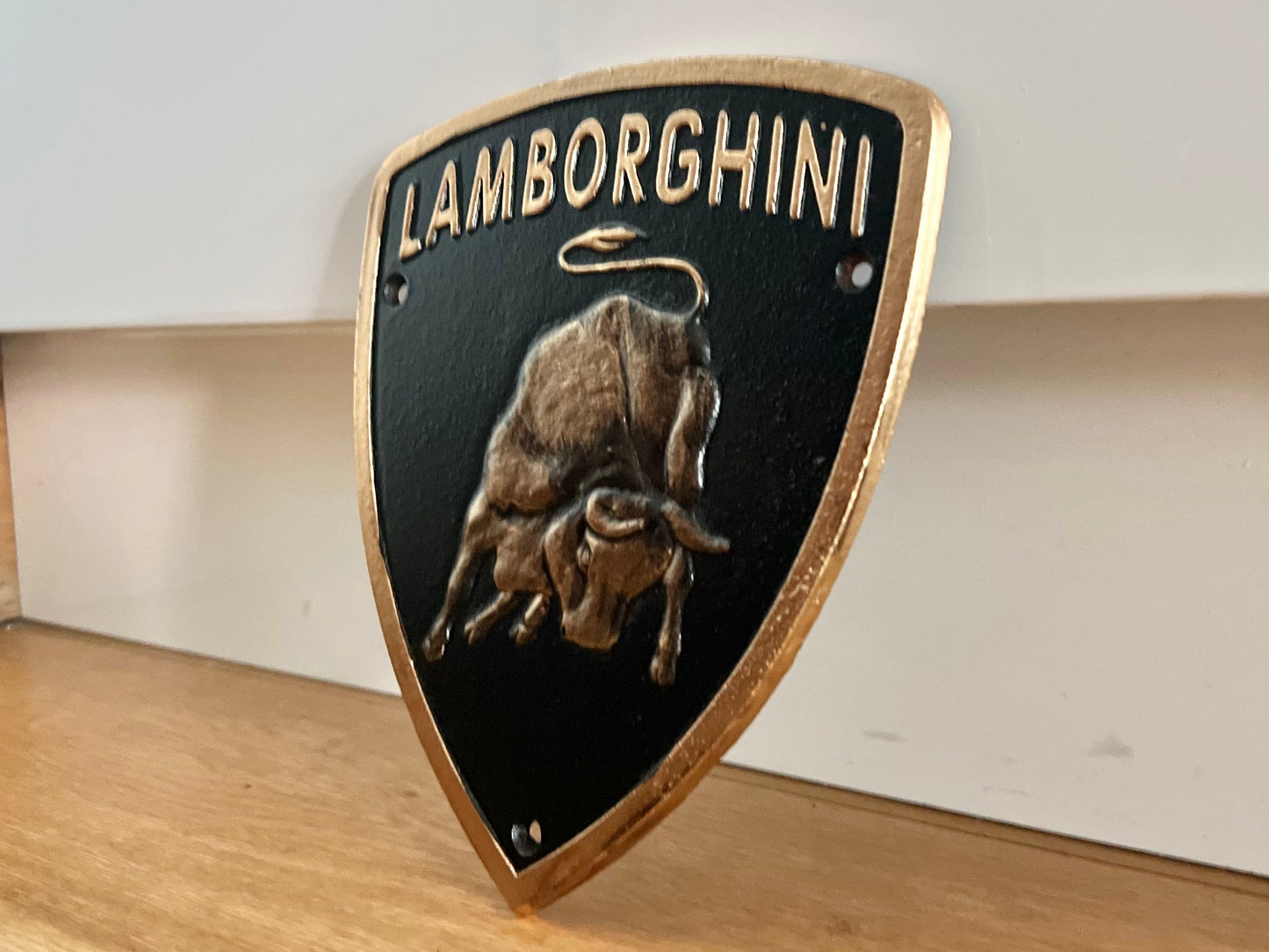Lamborghini Metal Sign