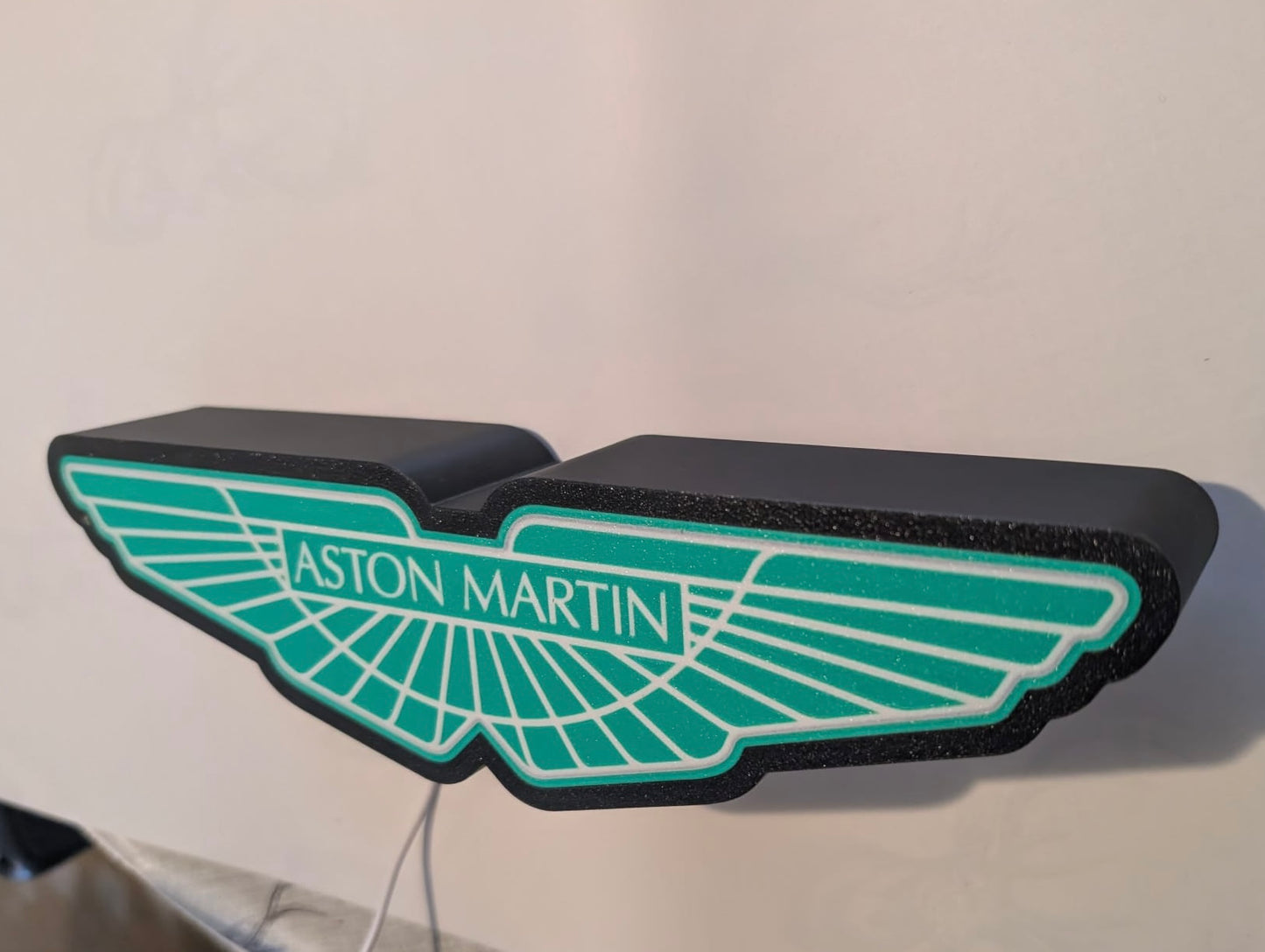 Aston Martin Lightbox Illuminated Logo Sign