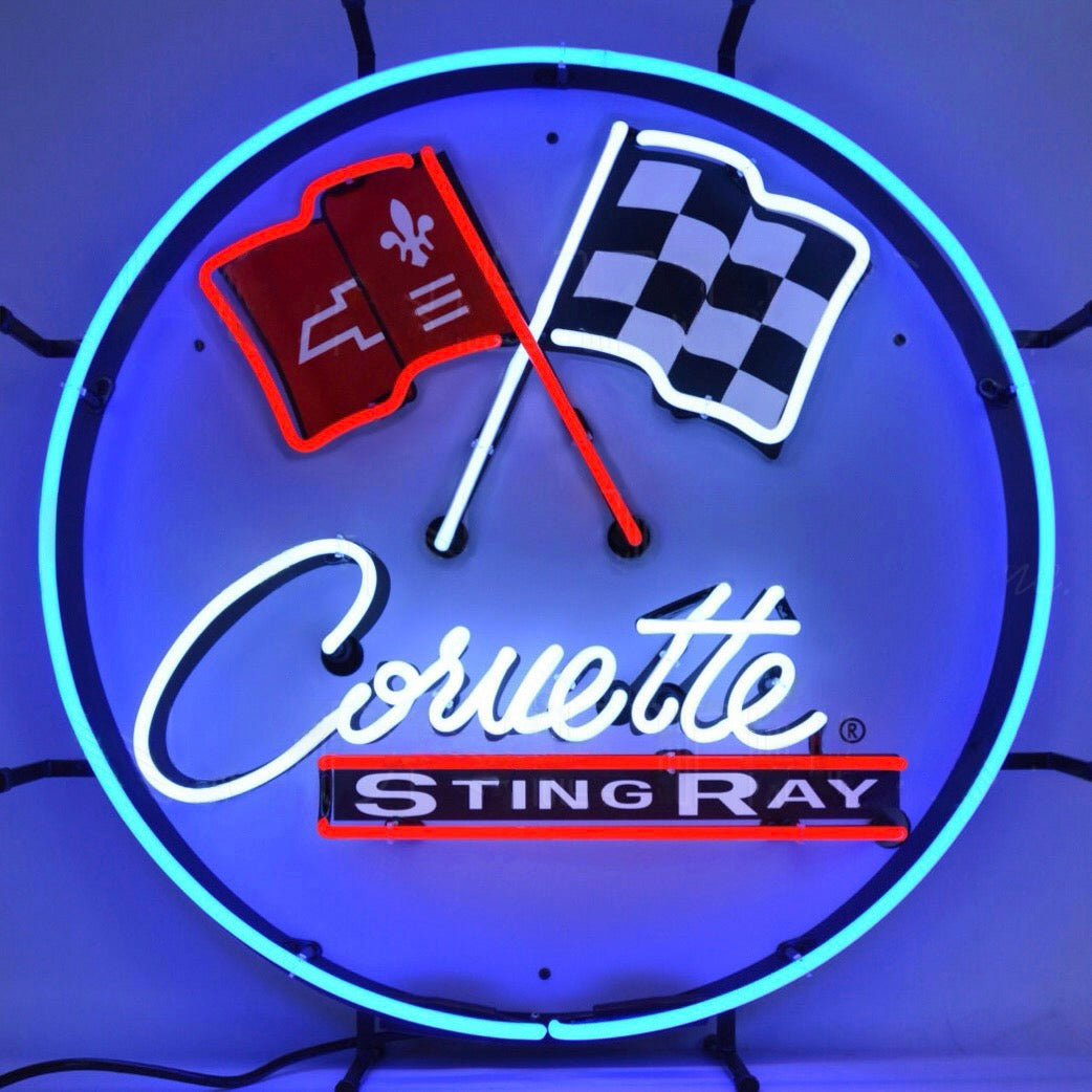 Chevrolet Corvette Neon Sign