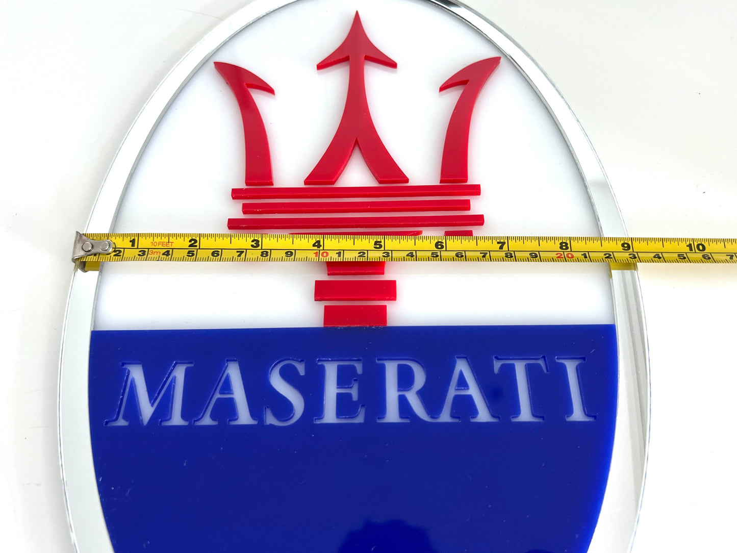 Maserati Acrylic Logo Sign