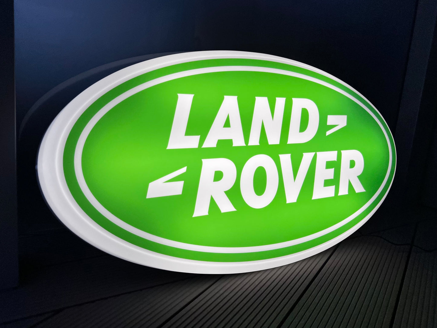 Land Rover Illuminated Logo Sign