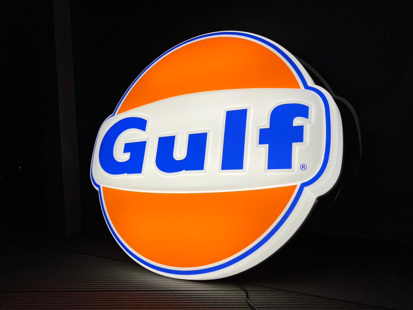 Gulf Illuminated Sign