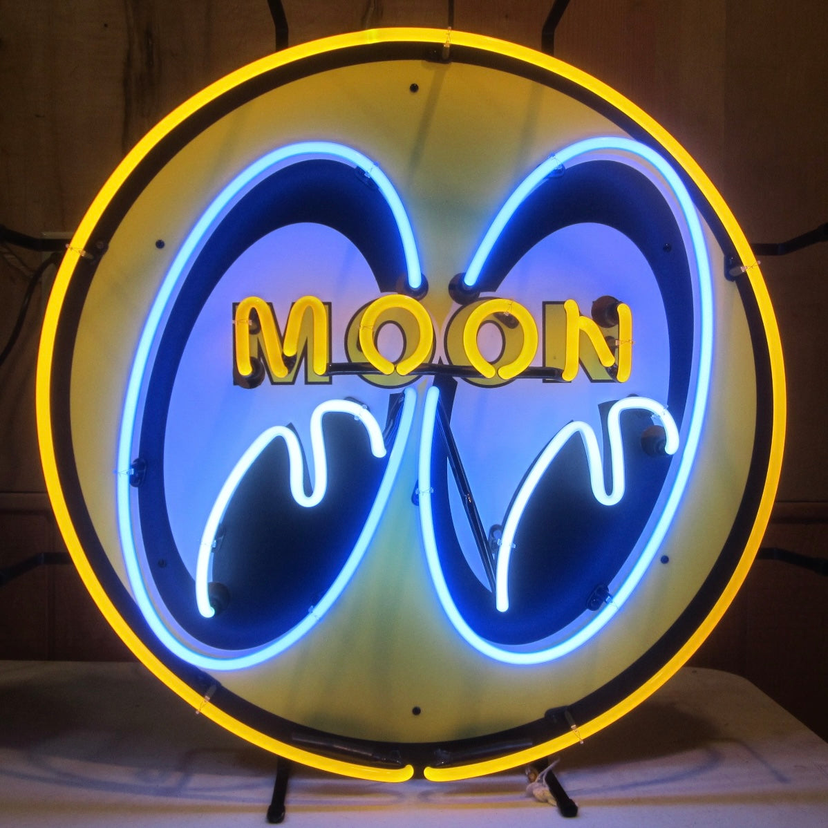 Moon Eyes Neon Sign