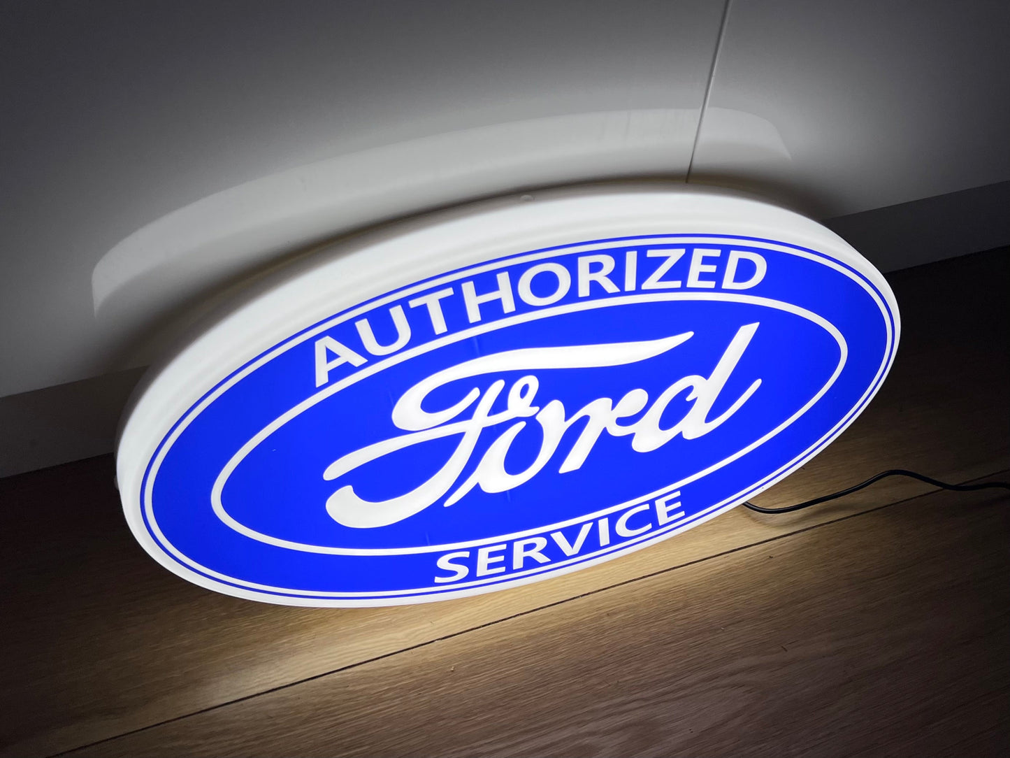 Ford Service Illuminated Logo Sign
