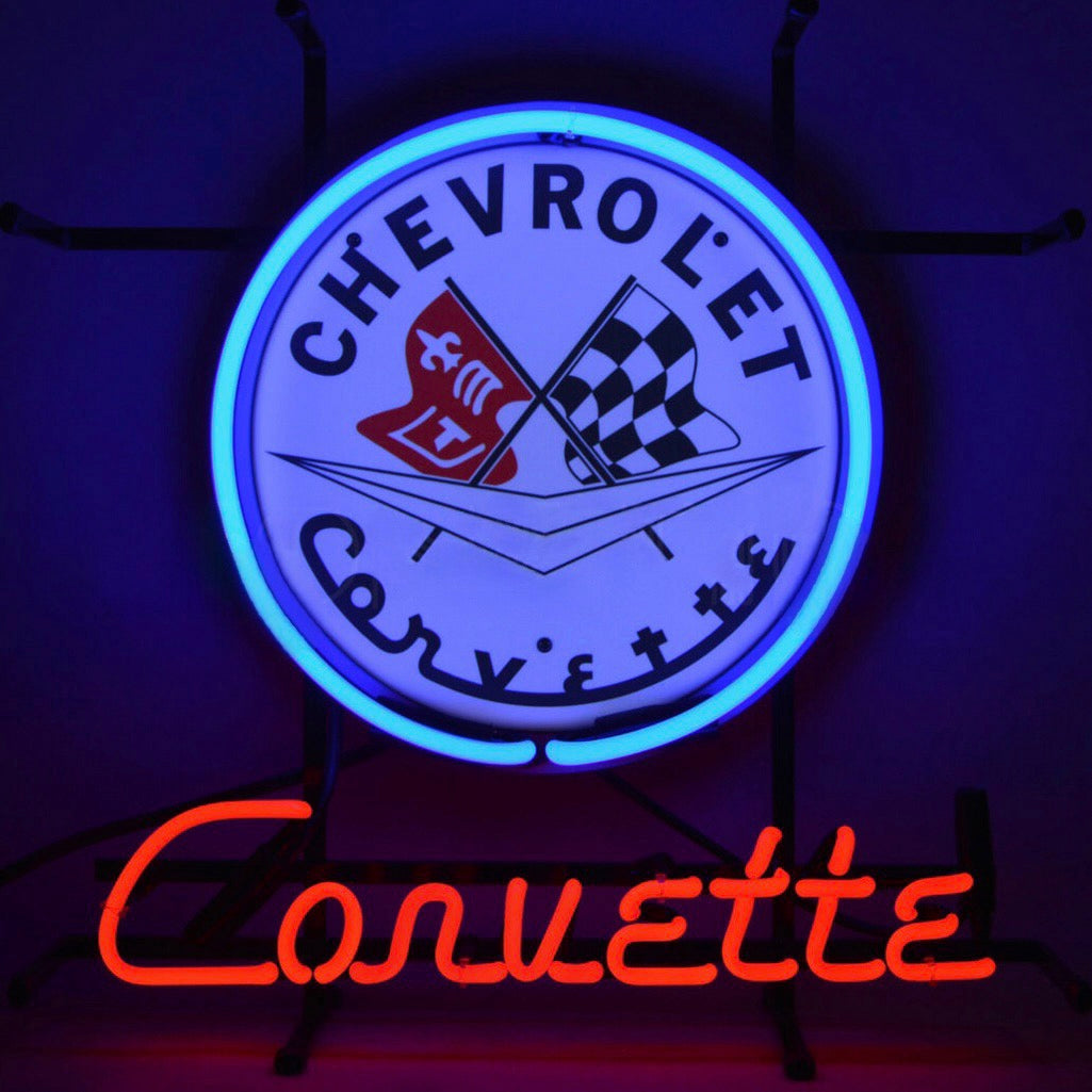 Chevrolet Corvette Neon Sign