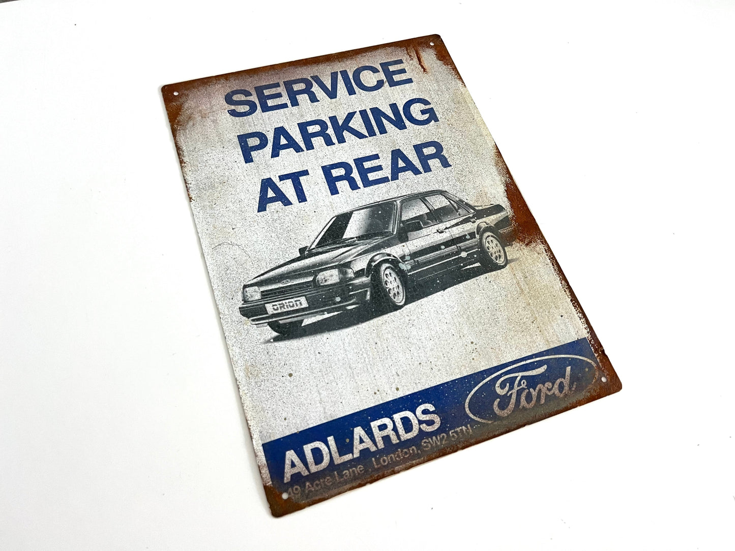 Ford Adlards Vintage Metal Sign