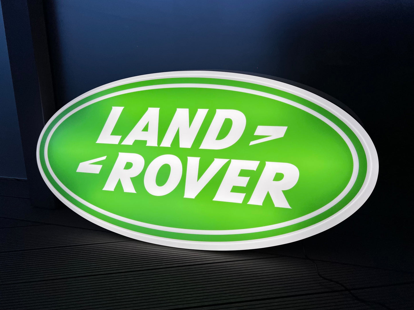 Land Rover Illuminated Logo Sign