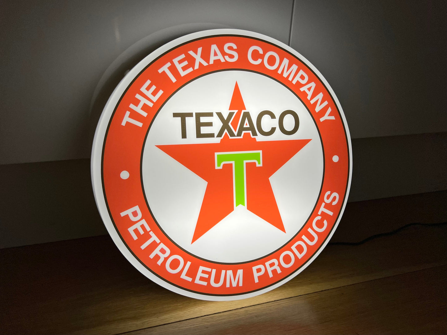 Texaco Illuminated Sign