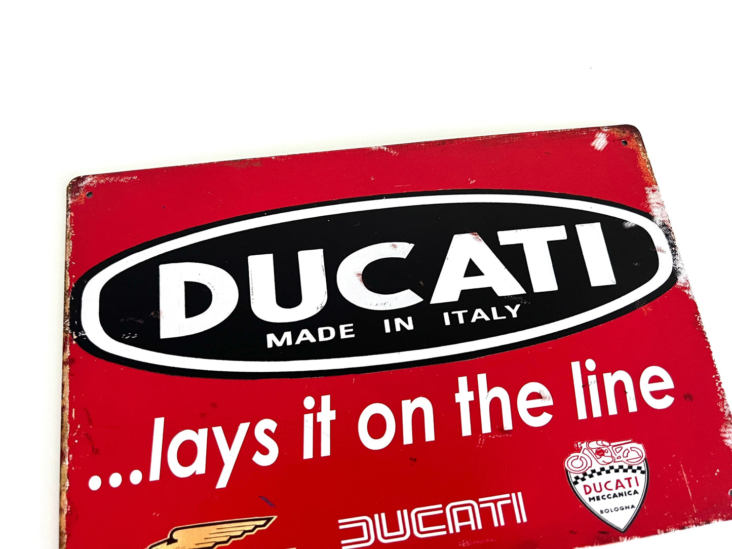 Ducati Metal Sign