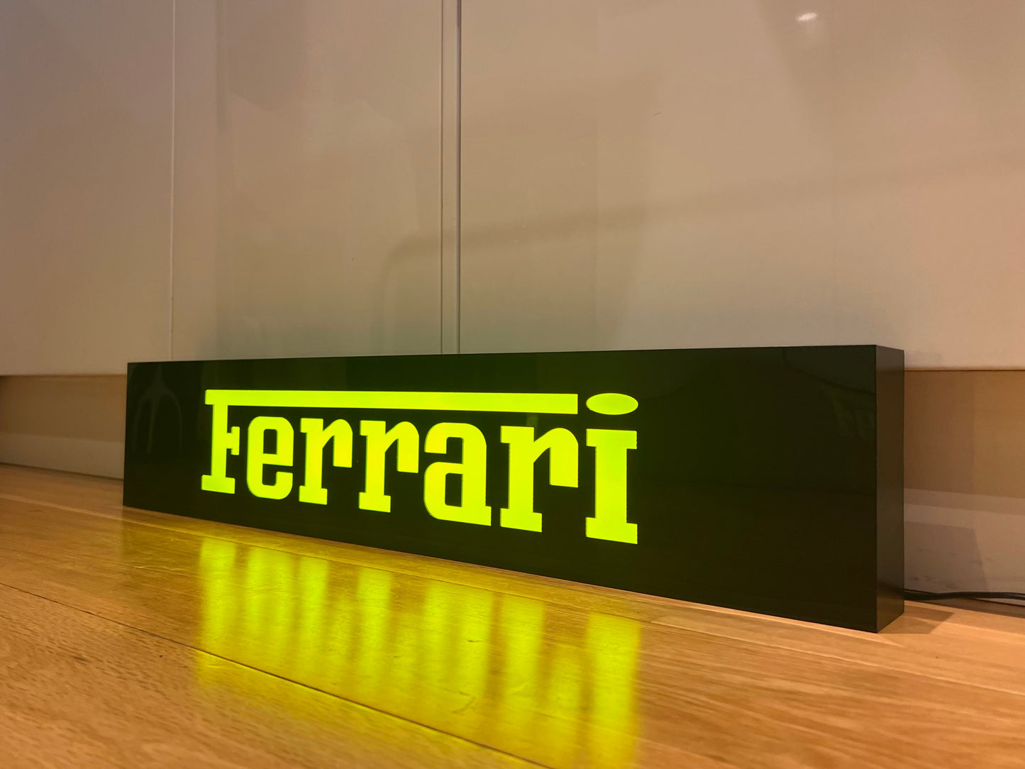 Ferrari Illuminated Sign