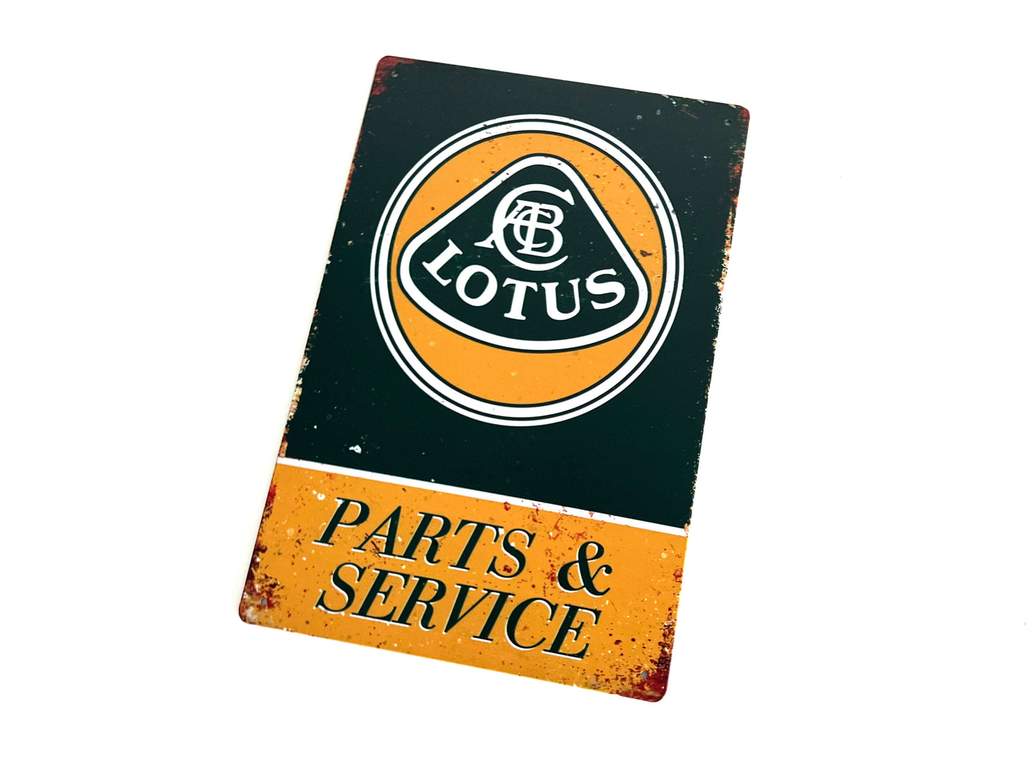 Lotus Metal Sign