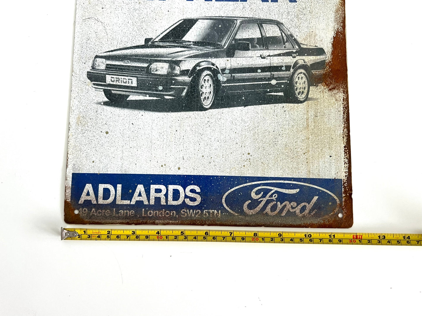 Ford Adlards Vintage Metal Sign