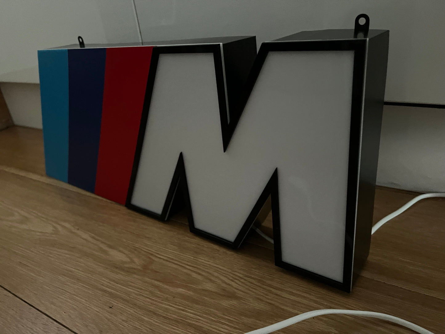 BMW M Power Illuminated Logo Sign