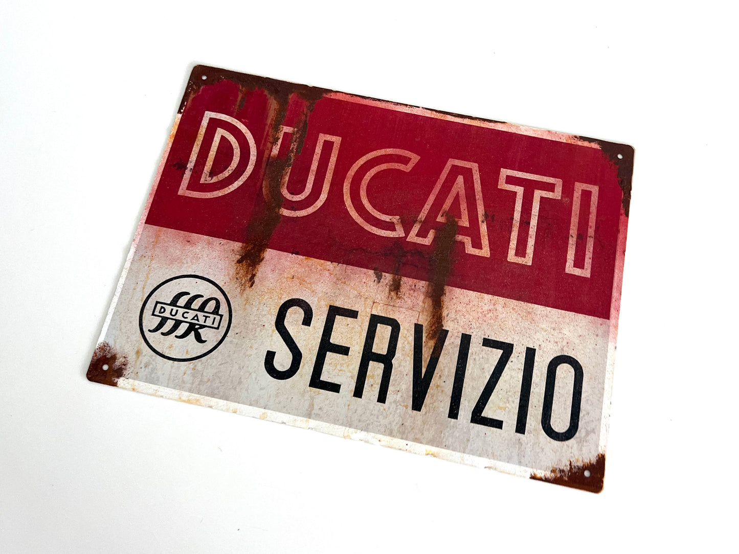 Ducati Vintage Metal Sign