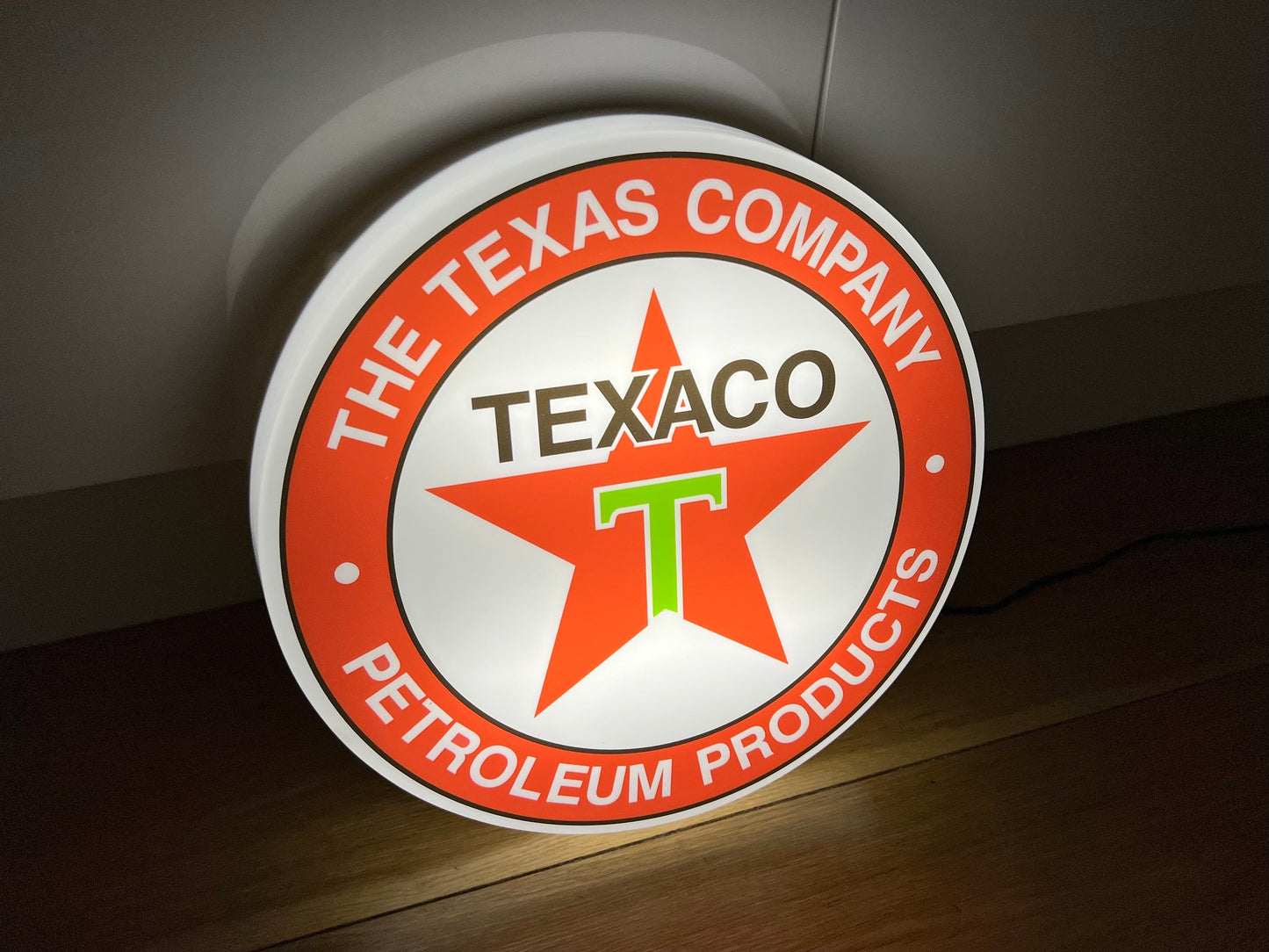 Texaco Illuminated Sign