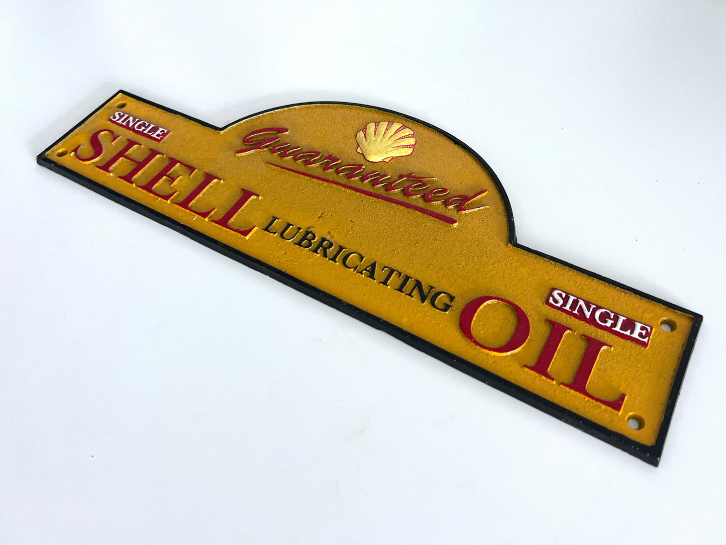 Shell Lubricant Metal Sign