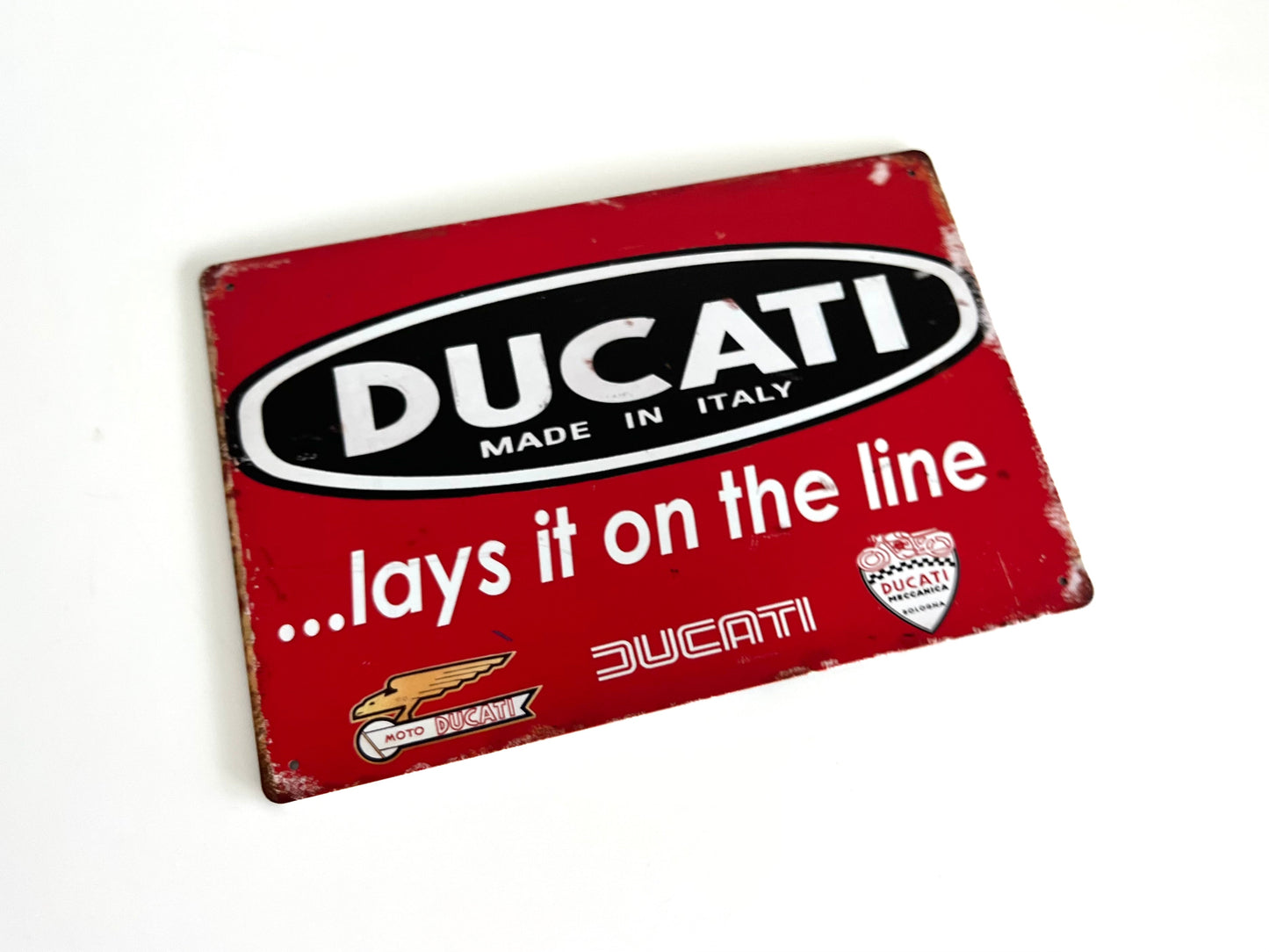 Ducati Metal Sign