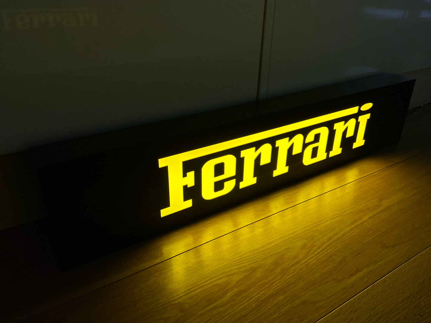 Ferrari Illuminated Sign