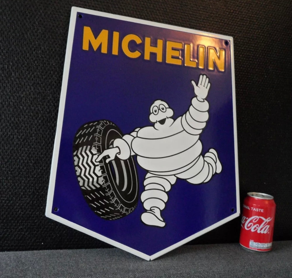 Michelin Enamel Sign