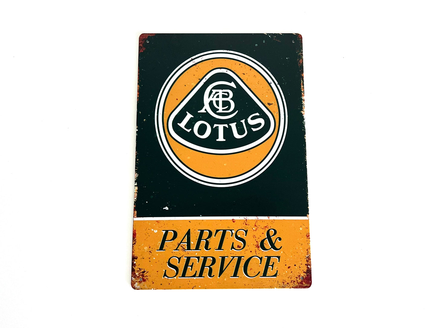 Lotus Metal Sign