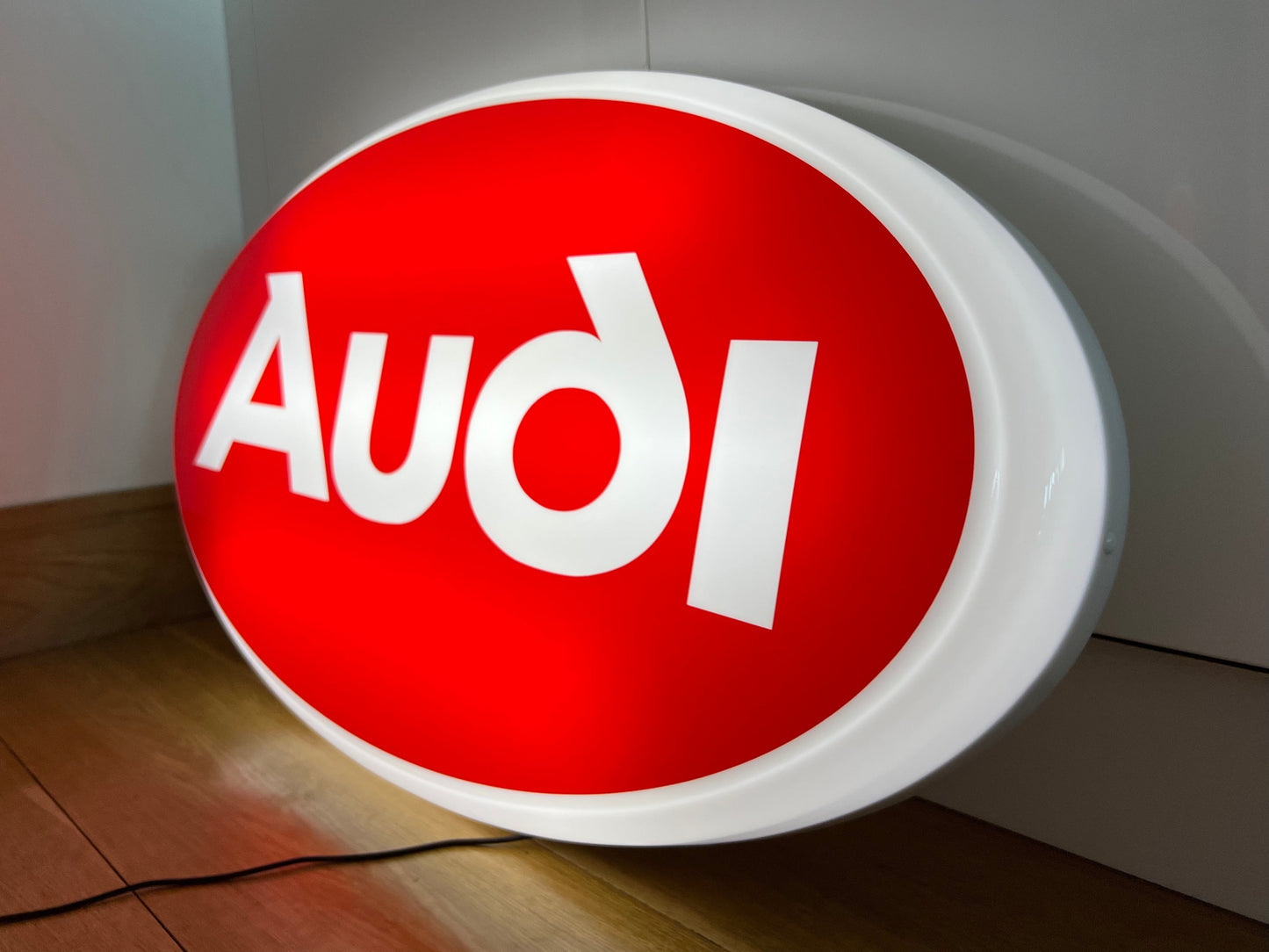 AUDI Illuminated Logo Sign