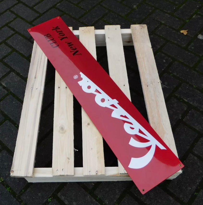 Vespa Enamel Sign