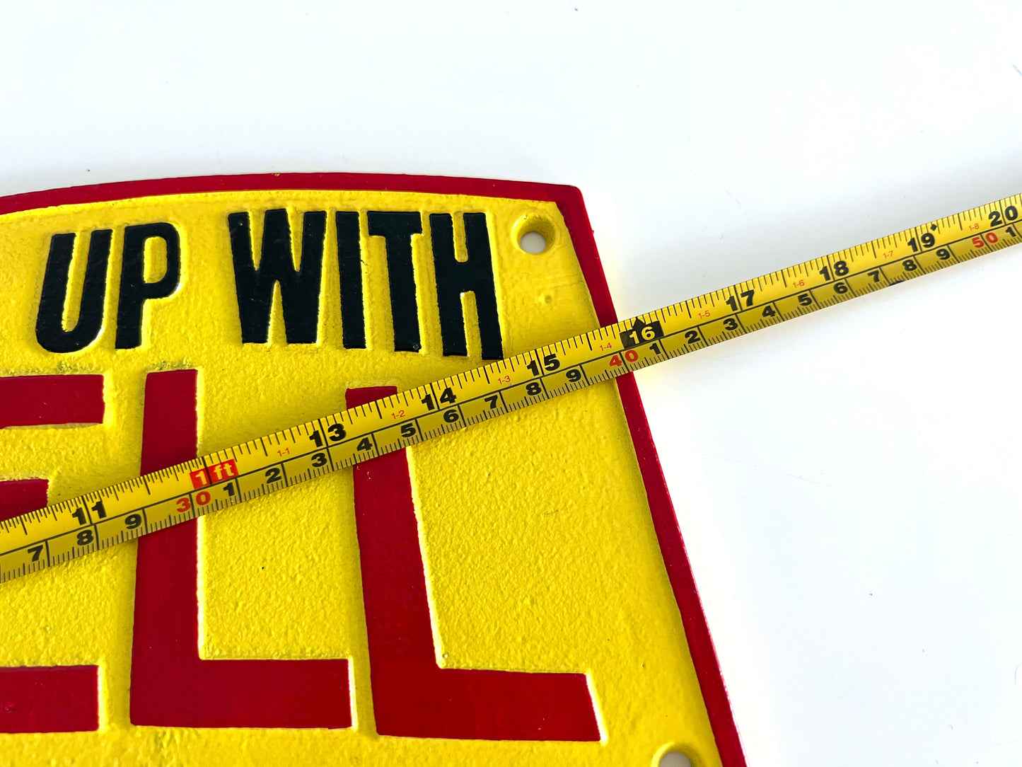 Shell Metal Sign