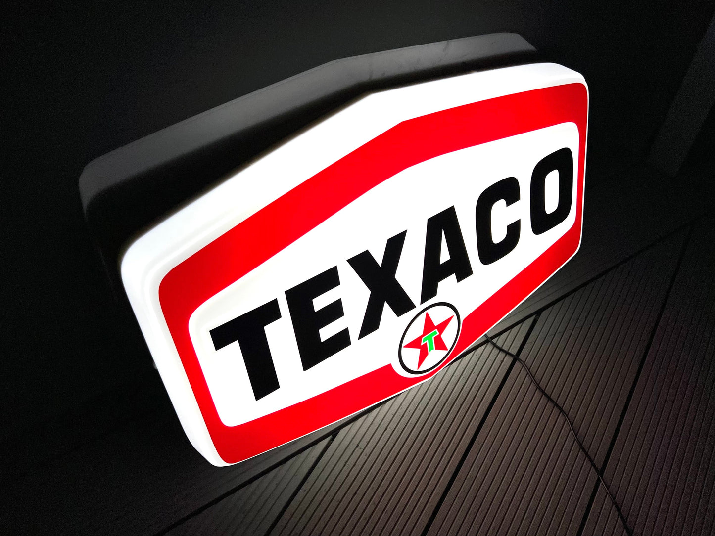 Texaco Illuminated Sign