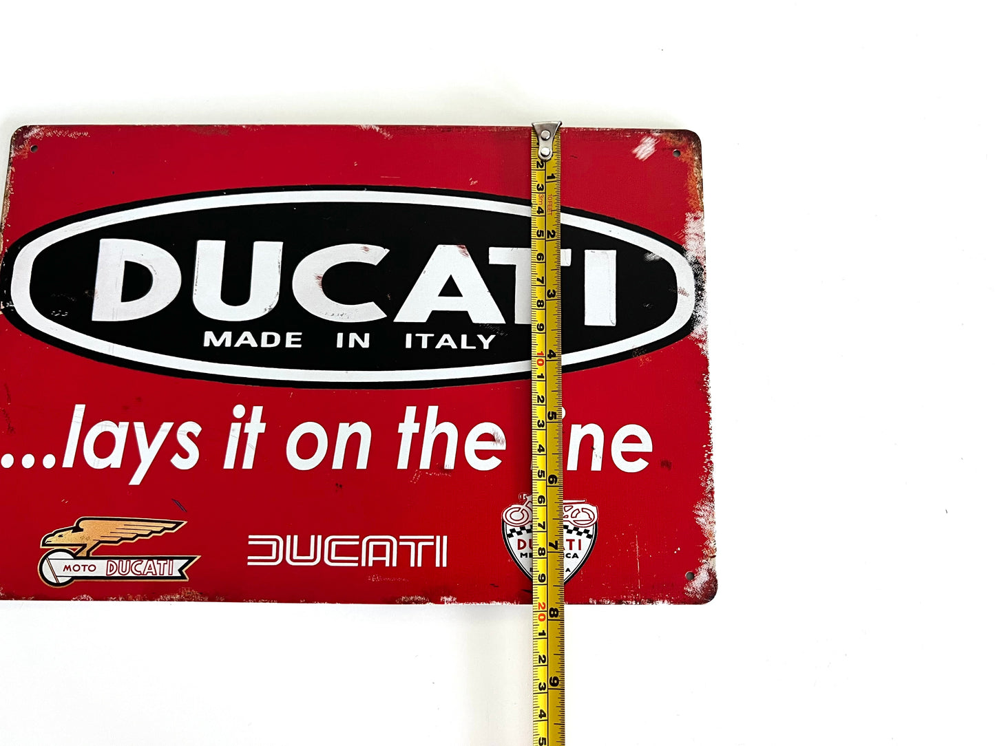 Ducati Metal Sign
