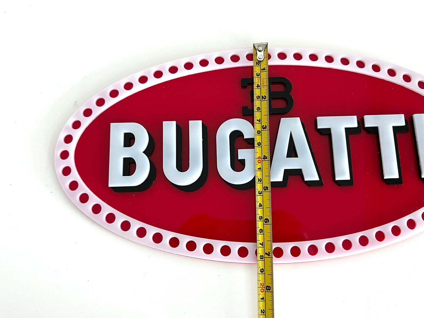 Bugatti Acrylic Logo Sign