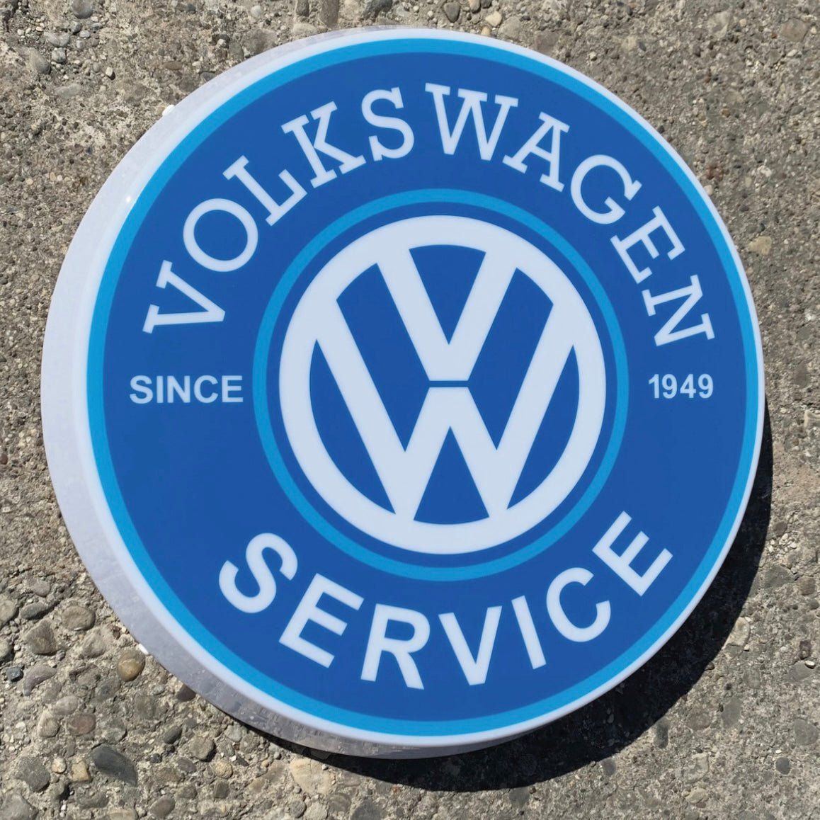 Volkswagen VW Illuminated Sign