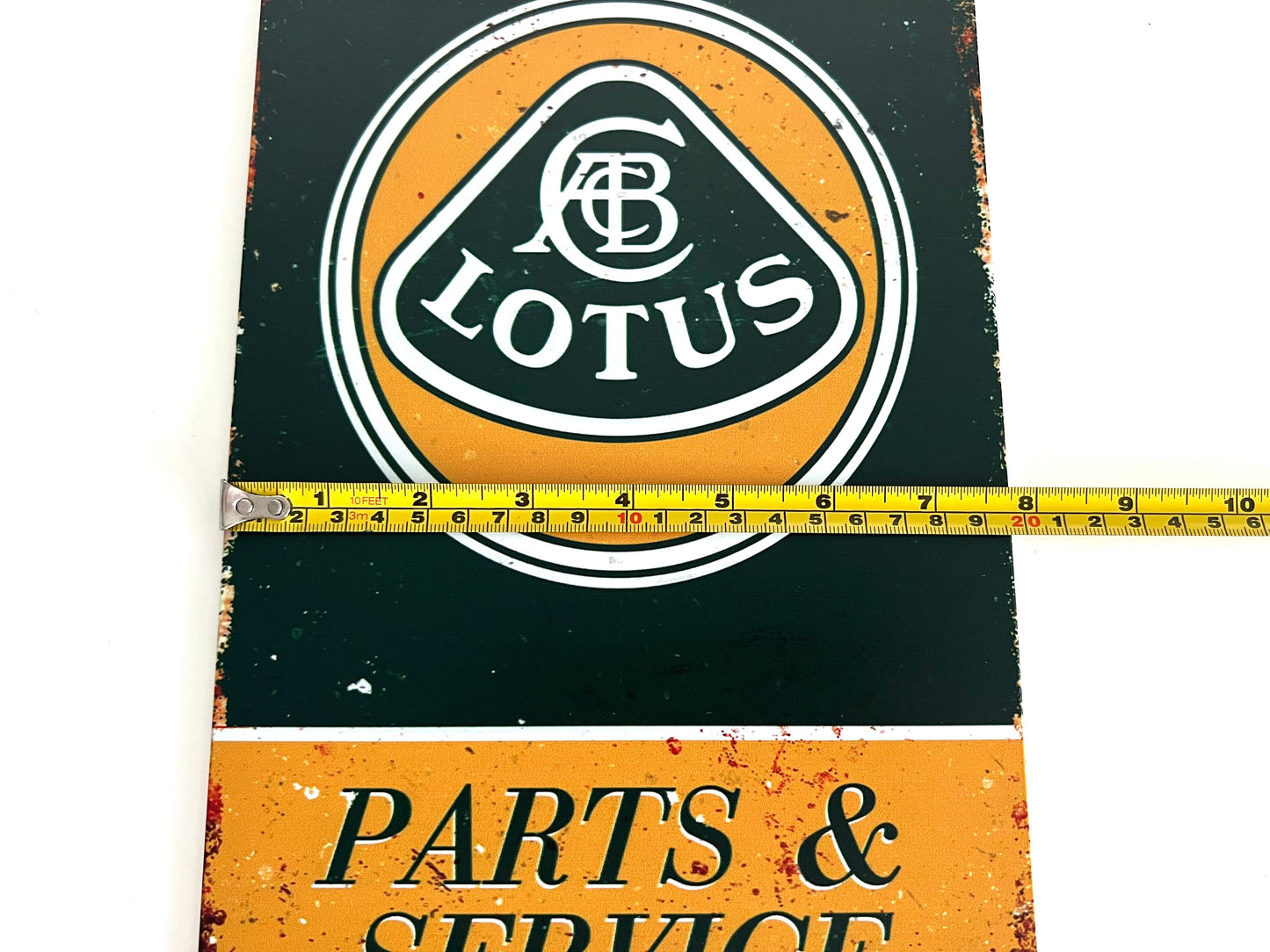 Lotus Metal Sign