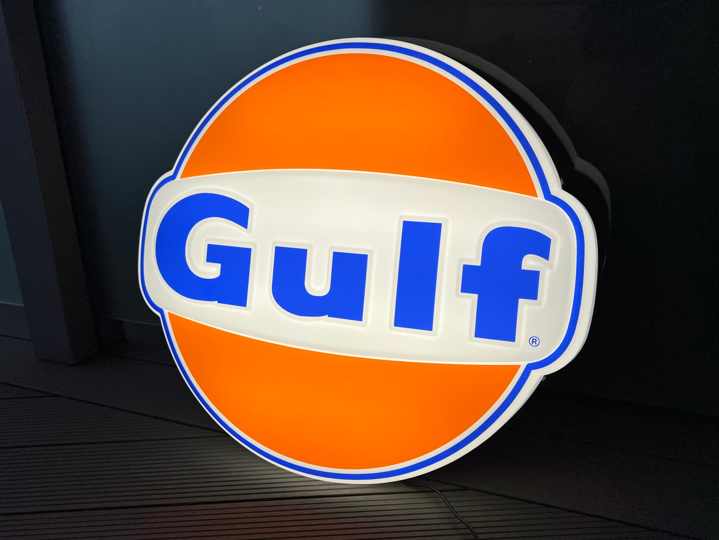 Gulf Illuminated Sign