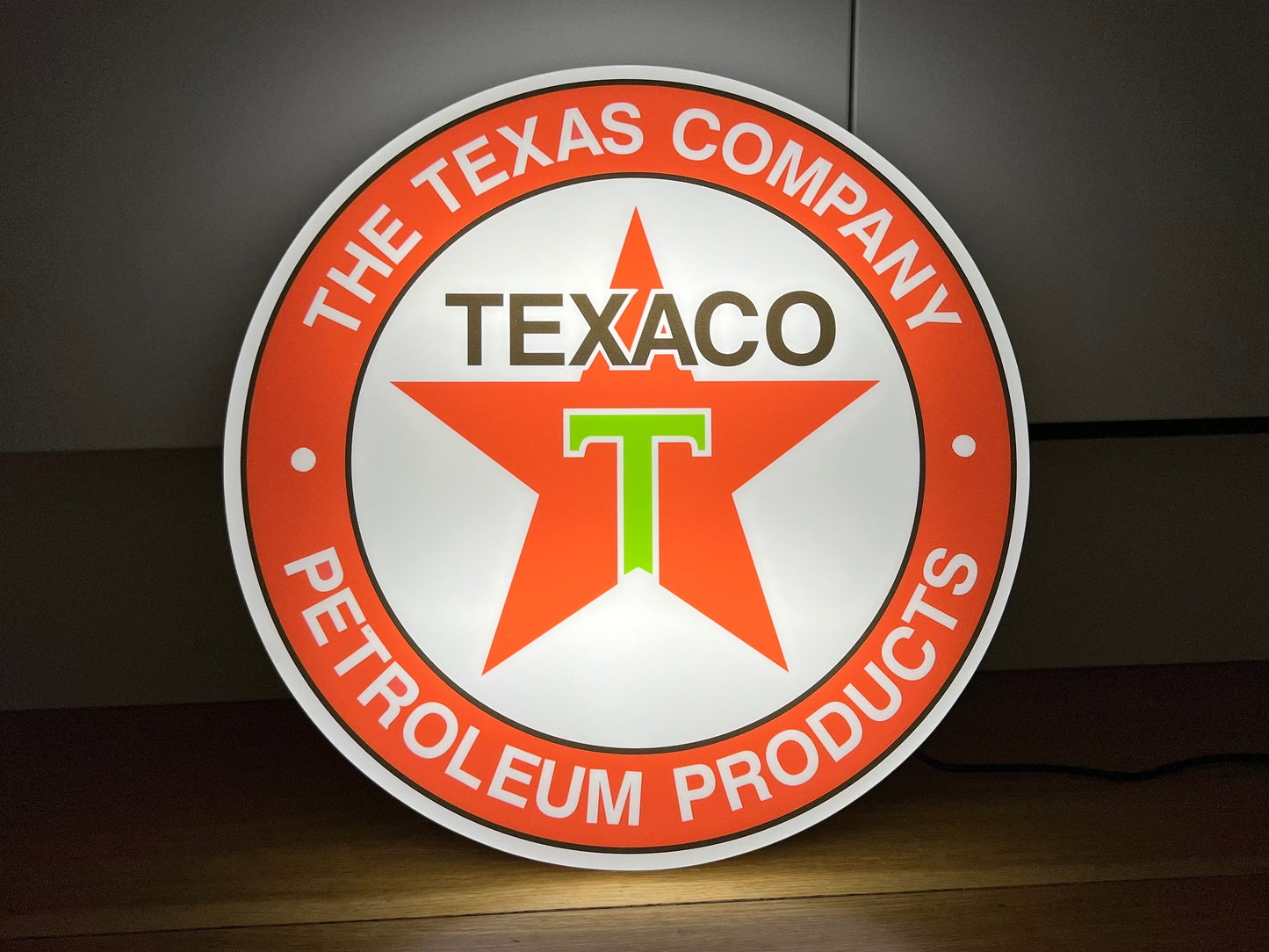 Texaco Illuminated Sign