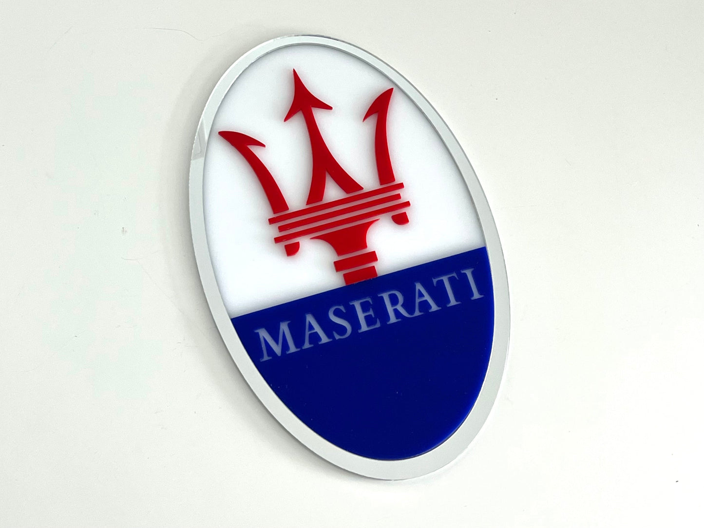 Maserati Acrylic Logo Sign